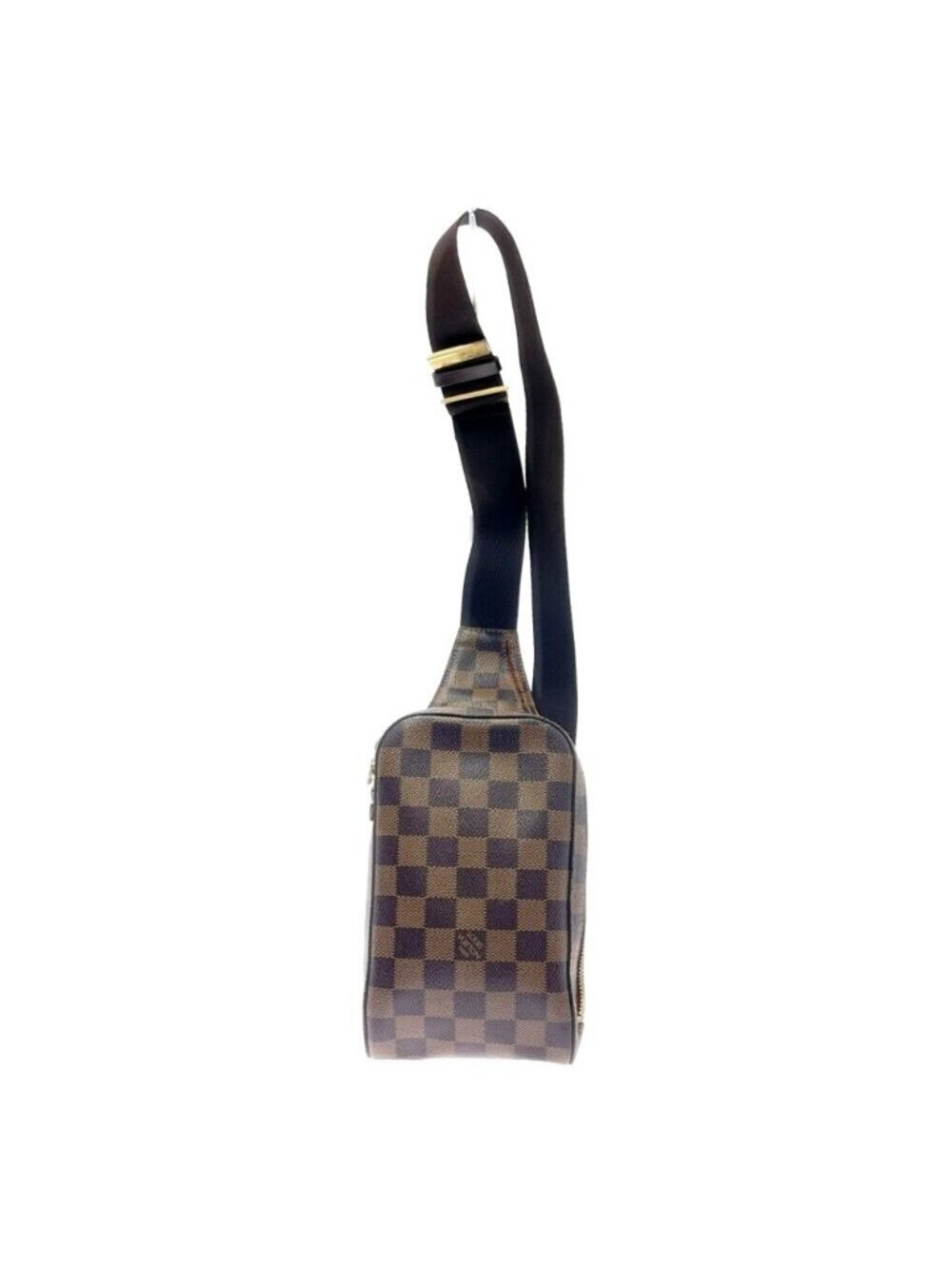 Louis Vuitton Damier Ebene Canvas Geronimos Belt Bag Brown